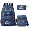 3 Teile/satz Rucksack Lilo und Stitch Schule Taschen für Teenager Mädchen Rucksäcke Frauen Schul Leinwand Rucksack Escolar 2