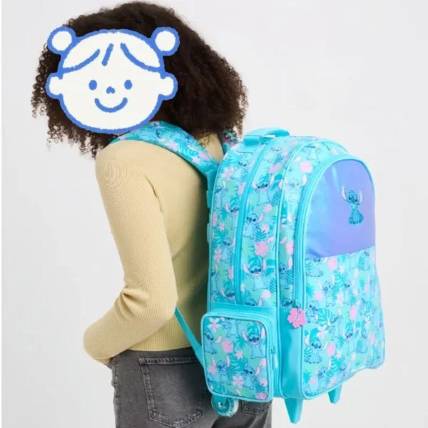 Stitch Trolley Schultasche Stitch Hand-Bento Bag Cartoon Federmäppchen Tragbare Trinkflasche Unisex Lernausrüstung 3