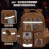 Kinder Schultaschen für Jungen Mädchen Kinder Rucksack Grundschule Orthopädischer Schulrucksack Wasserdichte Schultasche Büchertasche 6