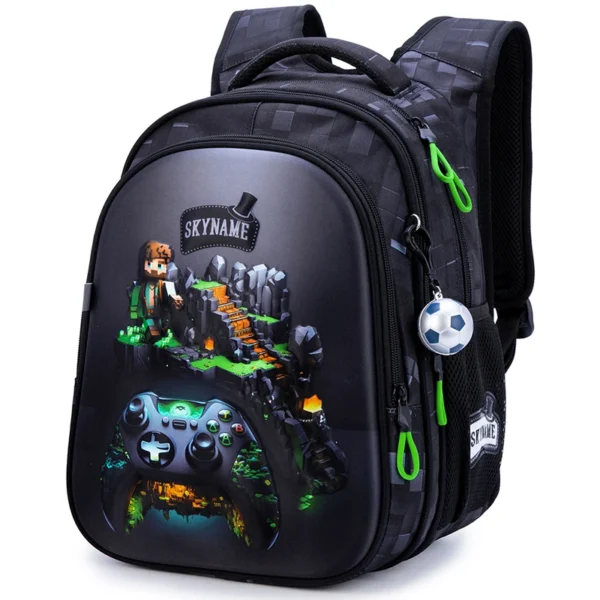 Neue Kinder Schule Rucksack Für Jungen Cartoon Spiel Rucksack Junge Wasserdichte Rucksäcke Kinder Schulranzen Raum Schule Taschen Primäre