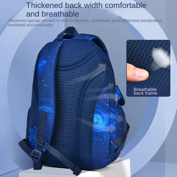2023 neue Wasserdichte Kinder Schule Taschen Für Jungen Orthopädische Grundschule Rucksack Kinder Schul Buch Tasche Mochila Infantil 6