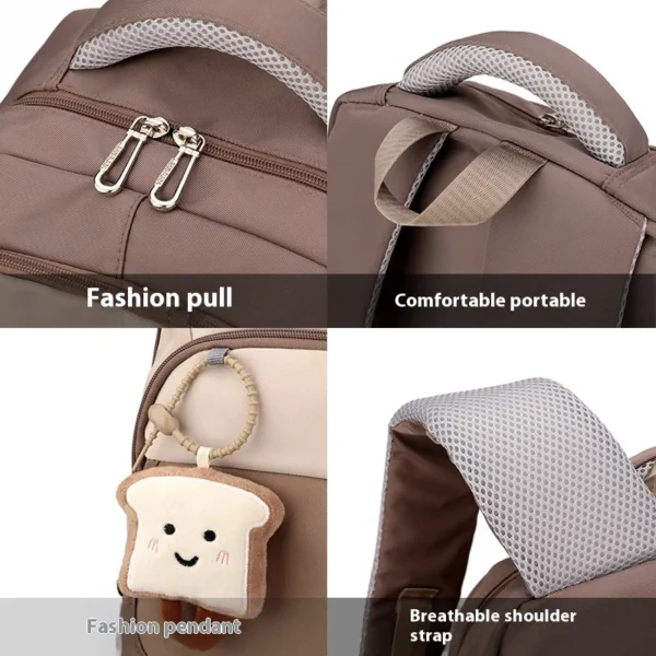Mädchen-Rucksack für die Schule, Kawaii-Büchertasche für Teenager, mehrere Taschen, Schultasche für Grundschule, Grundschule, Mittelschule, Alter 6–14 4