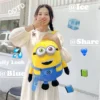 Ich – Einfach Unverbesserlich 4, neuer Cartoon-Anime-Plüsch-Rucksack, Minions-Puppe, große Schultasche, große Kapazität, Studenten-Cartoon-Rucksack, Geschenk 3
