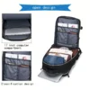 Reiserucksack mit großer Kapazität, multifunktionaler Laptop-Schulrucksack, Outdoor-Sport-Tagesrucksack, Gepäcktasche mit Schuhfach 2