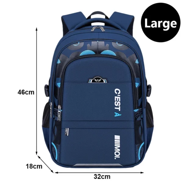 Rucksack Schultasche Rucksack für Jungen Kinder Kind Kind Teenager Schultasche männliche Männer Primäre Büchertasche Rucksack Buch Portfolio Teen 3