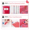 Disney DIY Diamant Stickerei Lilo und Stitch volle Runde Mosaik Cartoon Diamant Malerei neue 2025, kreative Hobbys Wandkunst 5