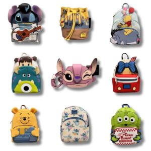 Disney Stitch Loungefly Rucksack – Bestickter Marvel-Rucksack für Kinder