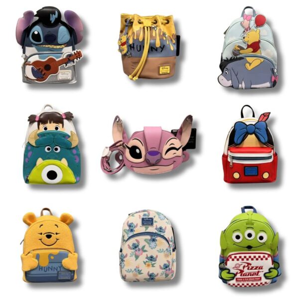 Disney Stitch Loungefly Rucksack – Bestickter Marvel-Rucksack für Kinder