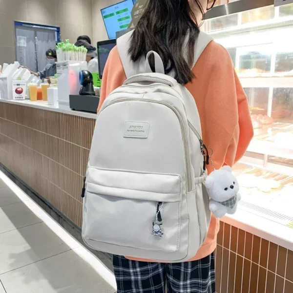 Damenrucksack wasserdicht groß, Laptop- & Schulrucksack Mädchen 5