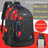 Modischer Herrenrucksack – großes Fassungsvermögen, multifunktionale Reise- und Laptoptasche, multifunktionale Tasche für Freizeit, Business