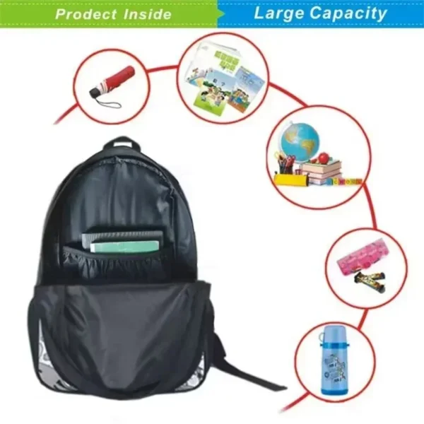 Kinderrucksäcke Fußball RB L-LeipzigS Umhängetasche Federmäppchen Schüler Schultaschen mit großer Kapazität für Jungen Mädchen Bestes Geschenk 5