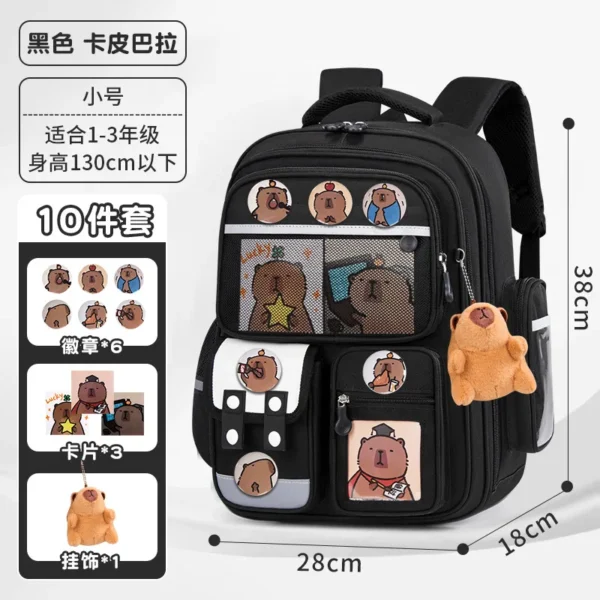 Kinder Schultaschen für Jungen Mädchen Kinder Rucksack Grundschule Orthopädischer Schulrucksack Wasserdichte Schultasche Büchertasche 5