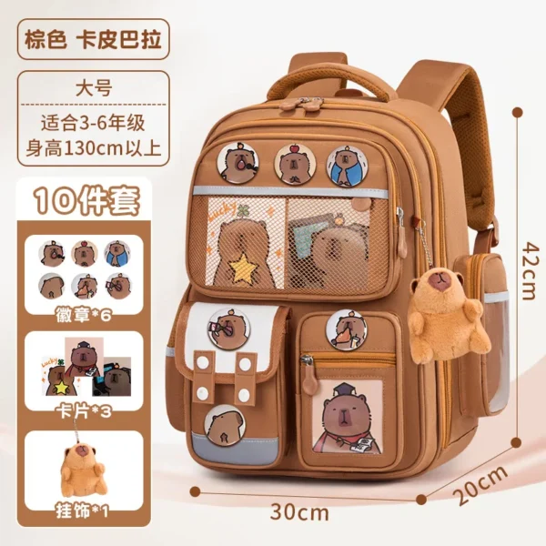 Kinder Schultaschen für Jungen Mädchen Kinder Rucksack Grundschule Orthopädischer Schulrucksack Wasserdichte Schultasche Büchertasche 2