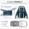 Flugzeug-Handgepäck-Rucksack für Ryanair 40 x 20 x 25 Kabinentasche, leichter Flugzeug-Tragetaschen-Reiserucksack für kurze Entfernungen 5