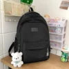 Japanischer Schulrucksack groß Mädchen Jungen, minimalistisches Design 5