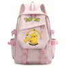Anime Pokemon Pikachu Student Kawaii Rucksack Kaisen Leichte Taschen Rucksack für Jungen Mädchen Kinder Zurück zur Schule Schultasche 4