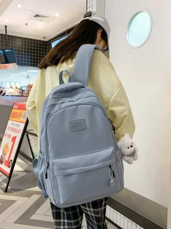 Damenrucksack wasserdicht groß, Laptop- & Schulrucksack Mädchen 6