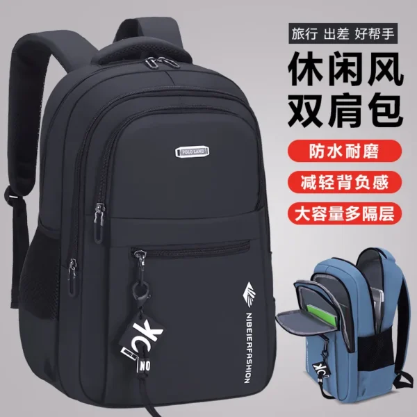 Schultaschen für Teenager, Jungen, weiterführende Schule, Büchertasche, Schultasche, Reiserucksack, großer Studentenrucksack, Laptop-Rucksack für die Schule 2