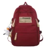 Mode Große Student Schule Rucksack Rucksack Mädchen Jungen Schule Tasche Hohe Kapazität Frauen Rucksack Weibliche Freizeit Reise 6