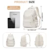 Lässiger Reiserucksack, Anti-Diebstahl-Tagesrucksack, Herren-Laptop-Rucksäcke, 15,6 Zoll, College-Schulrucksack für Damen, Tasche, Büchertasche für Teenager 2