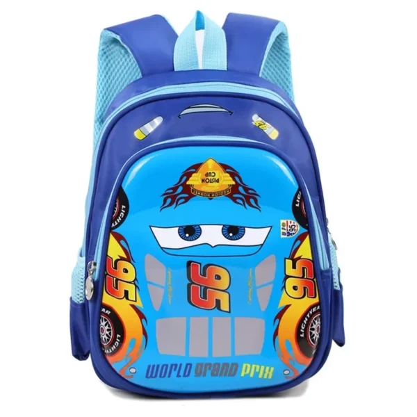 Disney 2025 Neue Mode Schultasche Kinder Schultasche Baby 3-5-6 Jahre alt McQueen Cartoon Rucksack Jungen und Mädchen Rucksack 2