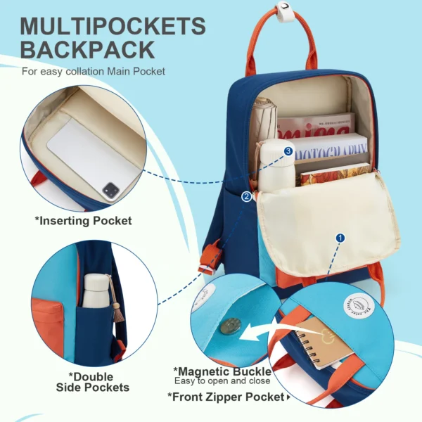Kinder rucksack für die Schule niedlichen Rucksack für Jugendliche Mädchen Jungen Student Bücher tasche, Pendler lässige Tages rucksäcke für Frauen College-Rucksack 2