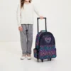 Neue Kinder Heißer Verkauf Schul Weibliche Nette Hochwertige Schwarze Katze Blume Bleistift Fall Mittagessen Tasche Trolley Tasche Zurück zu Schule 3