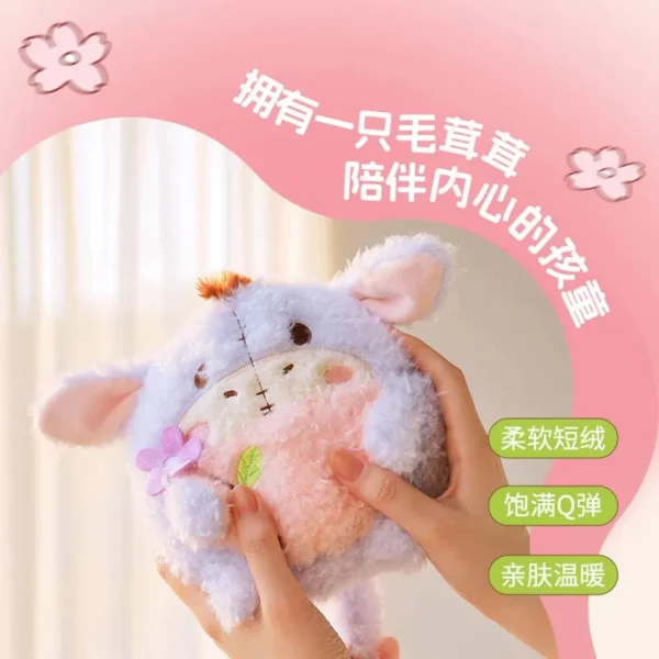 Miniso echte Disney Ufufy hat Blumen serie Cartoon Plüschtiere süße Haustiere und süße Puppen Stich Winnie ist ein Geschenk für Mädchen 3