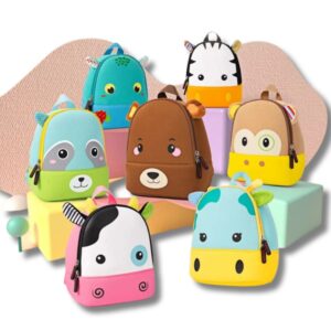 3D Tier-Rucksack für Kinder – Mini-Schultasche für Kindergarten