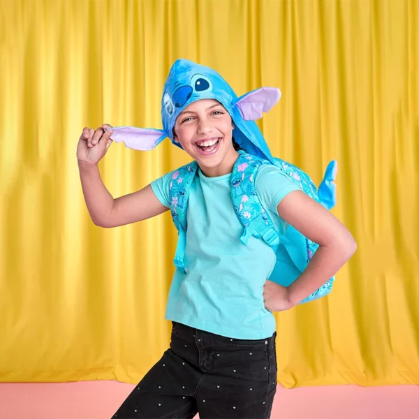 Australien Smiggle Stitch Junior Hoodie Rucksack Disney Kinder Schultasche Stitch Anime Rucksack Studentengeschenk 5