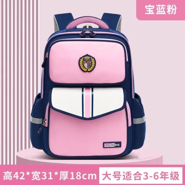 Kinderrucksack Kinder Schultaschen Mädchen Jungen Orthopädischer Schulrucksack Wasserdichter Grundschulrucksack Büchertasche 3