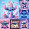 Disney DIY Diamant Stickerei Lilo und Stitch volle Runde Mosaik Cartoon Diamant Malerei neue 2025, kreative Hobbys Wandkunst 1