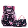 Kinder Schultaschen für Mädchen Set Schultasche Kawaii Grundschule 3-teilige Büchertasche Schulrucksack Kinder Wasserdichter Reiserucksack 2