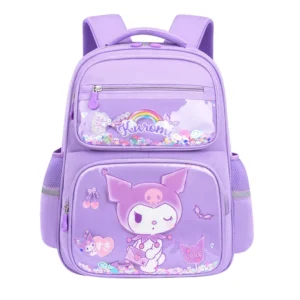 Kinder niedlichen Rucksack große Schult aschen Studenten große Kapazität leichte Mädchen Kinder Kuromi Sanrio Melodie Kawaii Cinna moroll 5