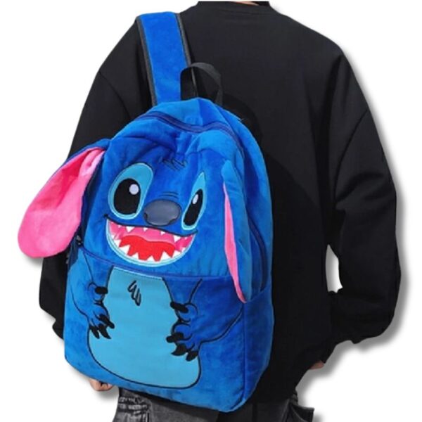 Disney Stitch Schulrucksack – Anime-Rucksack mit großer Kapazität