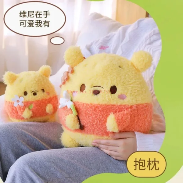 Miniso echte Disney Ufufy hat Blumen serie Cartoon Plüschtiere süße Haustiere und süße Puppen Stich Winnie ist ein Geschenk für Mädchen 5