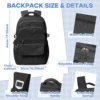 Rucksack für Teenager, Mädchen, Jungen, Mittelschüler, Reiserucksack, hoher Mädchenrucksack, lässiger Tagesrucksack, Rucksack für die Schule 2