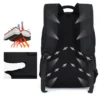 Männer Multifunktions USB Lade Mode Business Casual Reise Anti-Diebstahl Wasserdicht 17 Zoll Laptop Rucksack Schultasche 5