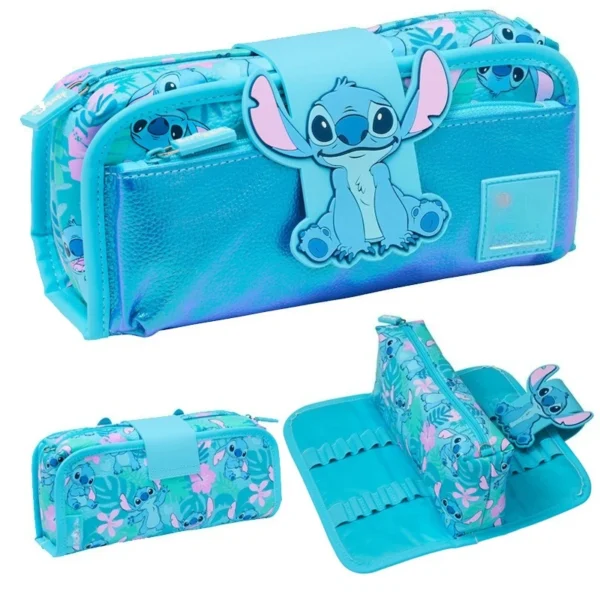 Stitch Trolley Schultasche Stitch Hand-Bento Bag Cartoon Federmäppchen Tragbare Trinkflasche Unisex Lernausrüstung 6