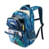 Cartoon Einhorn 3-teiliges Set Schultaschen für Mädchen Jungen Kinder Weltraumrucksack Grundschüler Rucksack mit Lunchbox 6