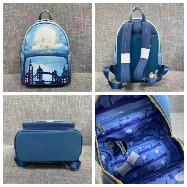 Neuer Disney Stitch Loungefly Rucksack Cartoon Niedliches Marvel Gesticktes Design Marvel Rucksack Frische Lässige Umhängetasche Kinder Geschenk 3