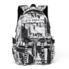 Neuer modischer Schulrucksack für Jungen im Teenageralter, coole Schultasche, wasserdichter Reiserucksack, große College-Büchertasche, Kinderschultaschen