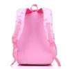 Kinder Schultaschen für Mädchen Set Schultasche Kawaii Grundschule 3-teilige Büchertasche Schulrucksack Kinder Wasserdichter Reiserucksack 4