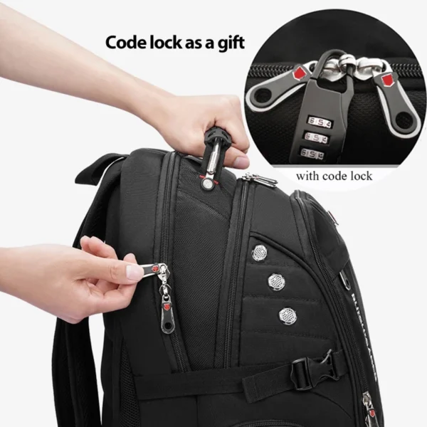 2025 wasserdichter 17/20-Zoll-Laptop-Rucksack für Herren, Flugzeug-Reiserucksack, Damen-Oxford-Rucksack, männliche Schultasche, moderner Mochila 3