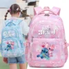 Disney Lilo Stitch Rucksack für Mädchen, Schulanfang, Büchertasche, Kind, Teenager, Studenten, Mochila, wasserdichter Damen-Rucksack, Laptoptasche