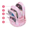 Disney Lilo Stitch Rucksack für Mädchen, Schulanfang, Büchertasche, Kind, Teenager, Studenten, Mochila, wasserdichter Damen-Rucksack, Laptoptasche 4