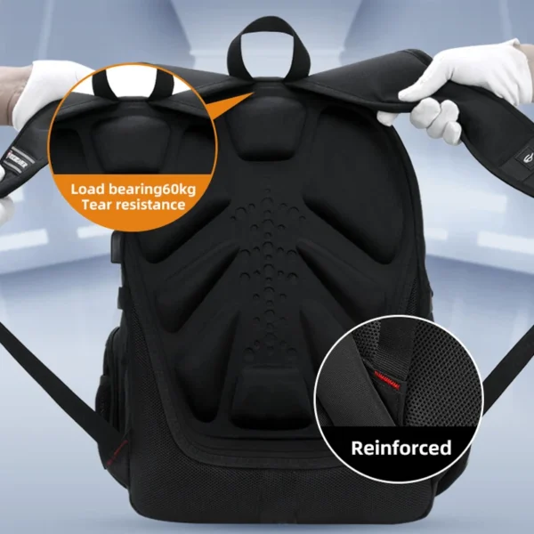 2025 wasserdichter 17/20-Zoll-Laptop-Rucksack für Herren, Flugzeug-Reiserucksack, Damen-Oxford-Rucksack, männliche Schultasche, moderner Mochila 5