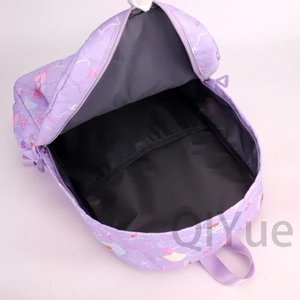 Disney Lilo Stitch Rucksack-Set für Mädchen, Teenager, Studenten, Schulanfang, Rucksack, Damen-Rucksack, Meerjungfrau-Stil, Lunchtasche, Federmäppchen 5