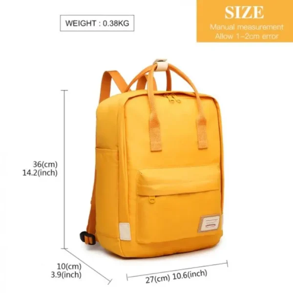 KONO Unisex Schulrucksack College Rucksack Leichte Schultasche Tagesrucksack für Männer Frauen Jungen Mädchen, passt 13 2