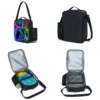 Spielkonsolen-Rucksack mit bedrucktem Muster, coole dreiteilige Schultasche für Jungen 4